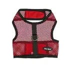 Bark Appeal Netted Wrap N Go Simply Red Mesh Lightweight Harness Size XS