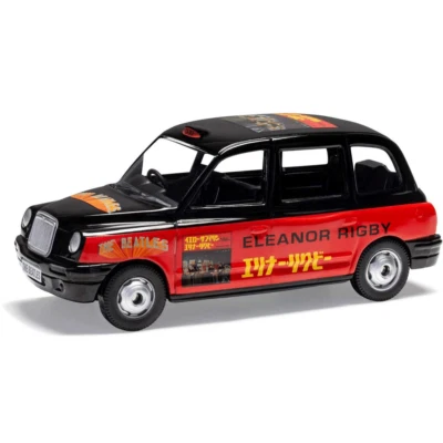 London Taxi The Beatles Yellow Submarine / Eleanor Rigby Corgi Model 1:36 Scale