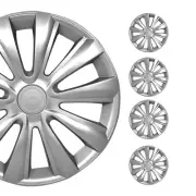 16 Inch Wheel Covers Hubcaps for Pontiac Silver Gray Gloss