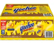 Yoo-hoo Chocolate Drink, 6.5 fl oz boxes Pack of 40 Vend Lunchbox Size
