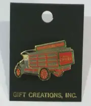 1986 New Coco Cola Delivery Truck Pin, Coke Truck