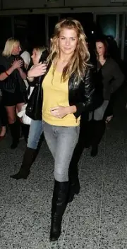 Gemma Atkinson first night of the UK leg of Christina Aguileras Ba- Old Photo