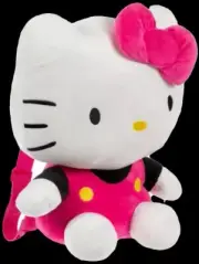 Sanrio Hello Kitty Plush Backpack Pink Bow - 14"