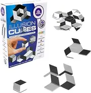The Happy Puzzle Company Create Your Own Optical Illusions Cubes Puzzle Game