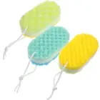 3 Pcs Bath Sponge Exfoliating Body Scrubber Bathing Sponges for Women Miss