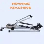 Excerise Rowing Machine Hydraulic Rower Resistance Exercise Fitness Gym Cardio