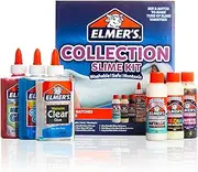 Elmer's Collection Slime Kit | Supplies Include Glow in The Dark Magical Liquid Slime Activator, Metallic Magical Liquid, Confetti Magical Liquid, Translucent Glue, Metallic Glue, Clear Glue, 6 Count
