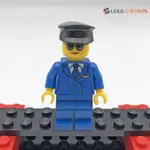 【COOLPON】正版樂高 LEGO 【二手人偶】自組人偶 城市系列 人偶 MINIFIGURE 警察 飛行員