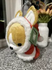 Bellzi Design 10 inch SANTA CORGI Plush in Costume Christmas Cutie RARE NWT