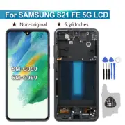 OLED Screen For Samsung Galaxy S21 FE 5G LCD Display Touch Screen replacement