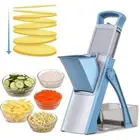Foldable Vegetable Slicer Safe Dicer Chopper Vegetable French Fry Fruit