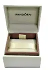 Pandora Gift Box Packaging Charm or Ring Box Original, Brand New Cream Rose