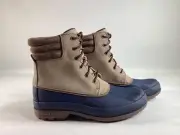 Mens Sperry Taupe Navy Cold Bay Boots NEW