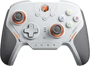 BIGBIG WON PC Gaming Controller, kabelloser Controller mit Benutzerdefinierten Tasten, 6-Achsen-Gyro, Dual Shock, Makro, Turbo, Bluetooth Game Controller für Windows 10/Android/iOS/PC