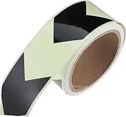 NAMOARLY Luminous Neon Gaffer Tape Glow Dark Directions Indication Tape for Indoor Outdoor