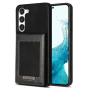 N.BEKUS For Samsung Galaxy S24+ RFID Blocking Design Cover Card Holder Kickstand Phone Case