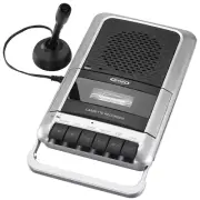 Cassette Player/recorder | Jensen Player Recorder Portable With Silver/black ]