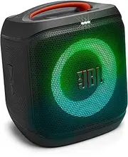 [JBL] PartyBox Encore Essential 2 - Portable Battery-Powered Party Speaker with AI Sound Boost, Up to 15 Hours of Play time, IPX4 Splash Proof, and Multi-Speaker Connection by Auracast (Black)