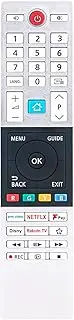 [ROLLGAN] New CT-8568 Replacement Remote Control Fit For Toshiba TV,ompatible with 32WV2353DB 32WV2E63DB 50UV2363DB 435UV2363DB 55UV2363DB 65UV2363DB 43LV2E63DB 40LV2E63DB
