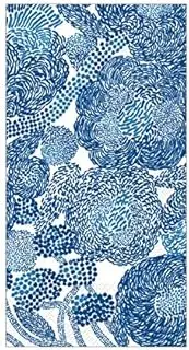 Marimekko Hand Towels for Bathroom Paper Guest Towels Disposable Bathroom Decorations Blue and White Pak 32
