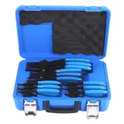 12 PC Versatile Retaining Snap Ring Pliers Fixed Tip Combination 8" tip pliers