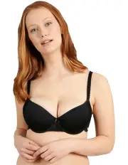 [Sans Complexe] Ariane Padded T-shirt Spacer Bra in Black