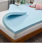 LINENSPA 3 Inch Gel Infused Memory Foam King Mattress Topper