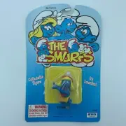 Smurfs 20231 Hula Smurfette Smurf Hawaiian Lei Vtg PVC Figure Schleich Figurine