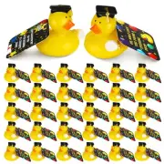 30 Pcs Graduation Rubber Ducks with Party Cards Mini Ducky Favors Graduation ...