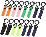 CATIEBYE 15pcs Stroller Hook Stroller Hanger Stroller Hooks Accessories Strollers Pushchair Hooks Supplies Non-Slip Hooks Pram Hooks Strengthened Hooks Strap Hooks Plastic