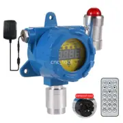 Fixed Hydrogen Gas Leak Detector H2 Gas Leak Transmitter Alarm Monitor 0-1000ppm