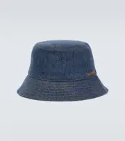 [Burberry] Burberry Denim bucket hat XL blue
