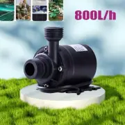 800L/h Water Pumps Aquarium DC 12V Submersible Pump Fish Pond