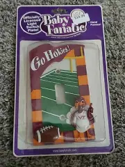 Virginia Tech Go Hokies! Light Switch Cover NEW Hand Painted Baby Fantastic