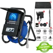 Sewer Camera Pipe Inspection Camera 7" Screen Self Leveling Drain Snake Camera