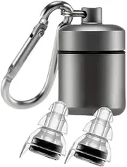 A Pair Concert Earplugs, Reusable Musicians Ear Plugs, High Fidelity 24dB Advanced Filter Technology Ear Protection