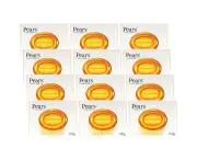 12x Pears Pure & Gentle 100g Transparent Bar Soap w/ Natural Oils Bath Cleanser