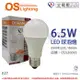 4入 【OSRAM歐司朗】 LED CLA60 6.5W 6500K 白光 E27 全電壓 球泡燈_OS520095