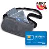 ARKY RFID防盜拷貼身收納頸掛腰包+無國界上網卡超值組合