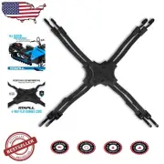 Heavy-Duty 30" Bungee Straps with Rubber Pad Grip - Ideal for Outdoor Adventures