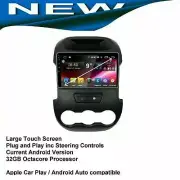 FORD PX RANGER GPS NAVIGATION BLUETOOTH APPLE CARPLAY ANDROID AUTO STEREO CAMERA