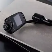 Car Suv Handsfree Phone MP3 Player Wireless Bluetooth FM Transmitter USB Charger (for: Volvo)
