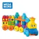 Fisher-Price 費雪MEGA BLOKS 美高大積木音樂字母學習火車【六甲媽咪】