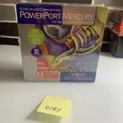 GLOBAL VILLAGE COMMUNICATION POWER PORT MERCURY 500series fax/modem for the maci
