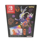 Nintendo Switch OLED Pokemon Scarlet & Violet Limited Edition Console Set