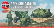 Airfix 1/76 (20mm) Bren Gun Carrier & 6 Pounder Gun