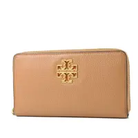 在飛比找momo購物網優惠-【TORY BURCH】BRITTEN 縷空LOGO荔枝紋拉