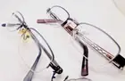 2 pair READING GLASSES Impact resistant Semi rim spring hinge readers Power +1.0