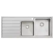 OLIVERI APOLLO 1 & 3/4 BOWL RH W/DRAIN AP1412