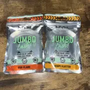 2 NYX PROFESSIONAL MAKEUP Jumbo Lash! Vegan False Eyelashes Wispy Flutter Ego